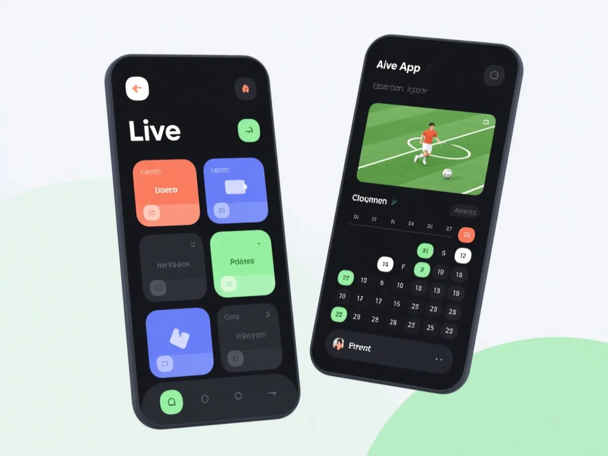 世界杯高清直播与赛程界面示意图